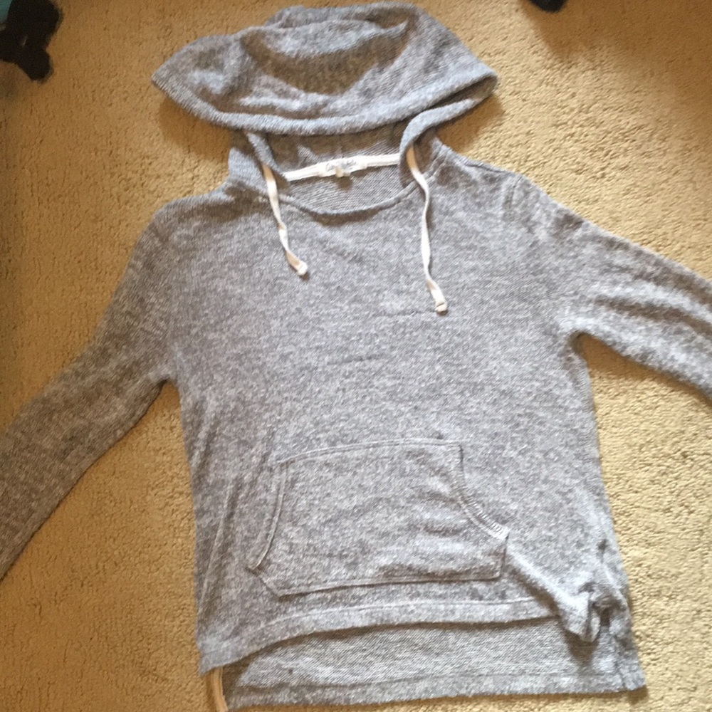 ADORABLE GREY SWEATER FROM AEROPOSTALE